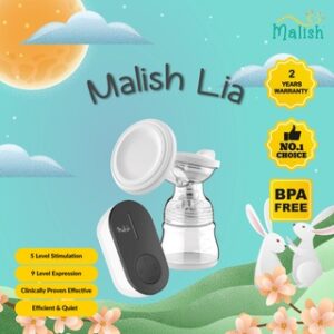 Malish Lia ( Rechargable Single Electric Breast Pump )
